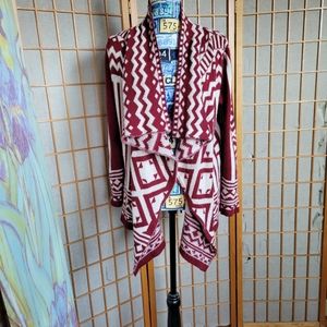 Open Cardigan by Timing Size small